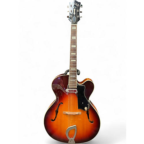 Used Guild A-150 2 Tone Sunburst Hollow Body Electric Guitar 2 Tone Sunburst