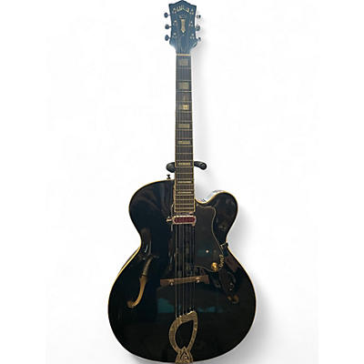 Used Guild A-150 Black Hollow Body Electric Guitar