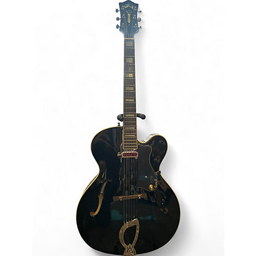 Used Guild A-150 Black Hollow Body Electric Guitar Black
