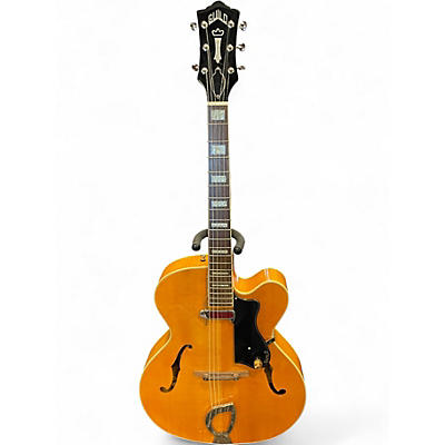 Used Guild A-150B Blonde Hollow Body Electric Guitar