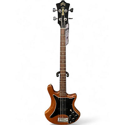 Used Guild B-302 Natural Electric Bass Guitar