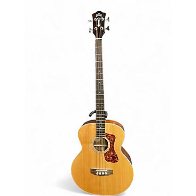 Used Guild B140E  Vintage Natural Acoustic Bass Guitar