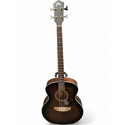 Used Guild B240E Heritage Cherry Sunburst Acoustic Bass Guitar