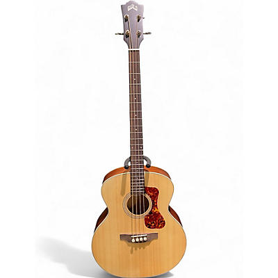 Used Guild B240EF Natural Acoustic Bass Guitar