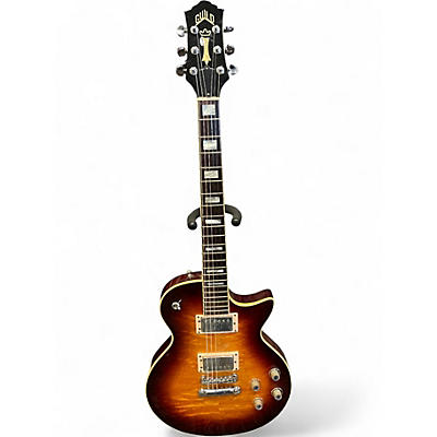 Used Guild Blues bird Sunburst Solid Body Electric Guitar