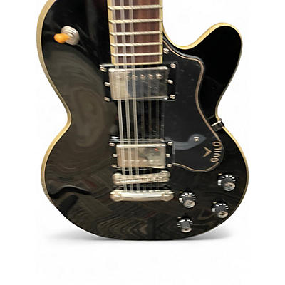 Used Guild Bluesbird Black Solid Body Electric Guitar