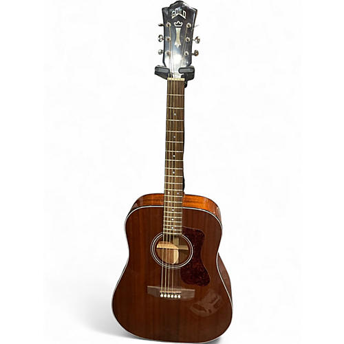 Used Guild D-120 Mahogany Acoustic Guitar Mahogany