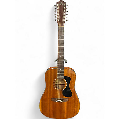 Used Guild D-125-12 Brown 12 String Acoustic Guitar Brown