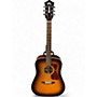 Used Guild D-140 Sunburst Acoustic Electric Guitar Sunburst