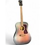 Used Guild D 20 2 Color Sunburst Acoustic Electric Guitar 2 Color Sunburst