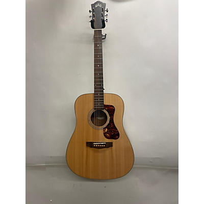 Guild Used Guild D 240 Natural Acoustic Electric Guitar