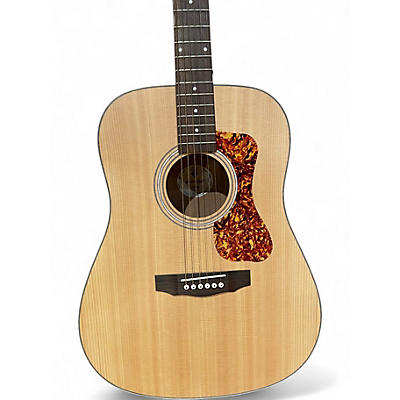Used Guild D-240E Natural Acoustic Electric Guitar