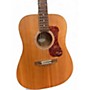 Used Guild D-240E Natural Acoustic Electric Guitar Natural