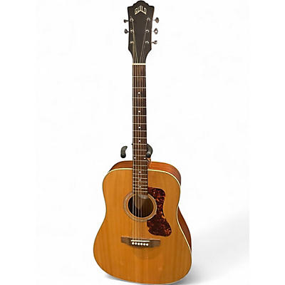 Used Guild D-240E Natural Acoustic Electric Guitar