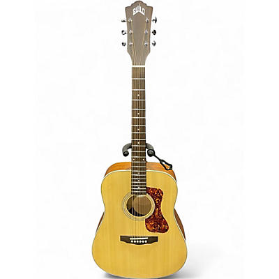 Used Guild D-240E Natural Acoustic Electric Guitar