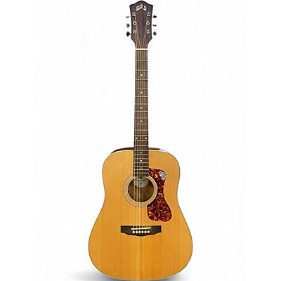 Used Guild D-240E Natural Acoustic Electric Guitar