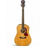 Used Guild D-240E Natural Acoustic Electric Guitar Natural
