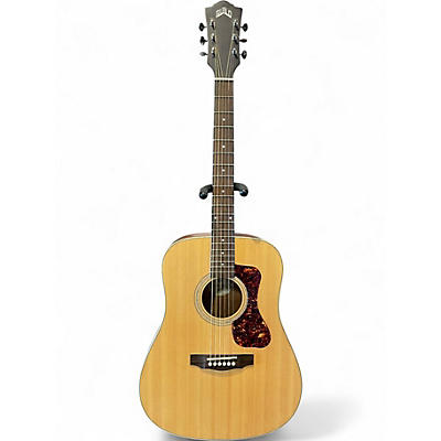 Used Guild D-240E Natural Acoustic Electric Guitar