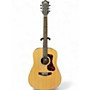 Used Guild D-240E Natural Acoustic Electric Guitar Natural