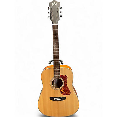 Used Guild D-240E Natural Acoustic Electric Guitar