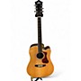Used Guild D-260CE DELUXE  Natural Acoustic Electric Guitar Natural