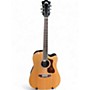 Used Guild D-260CE Deluxe Natural Acoustic Electric Guitar Natural