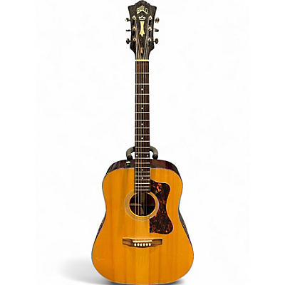 Used Guild D-40 Natural Acoustic Guitar