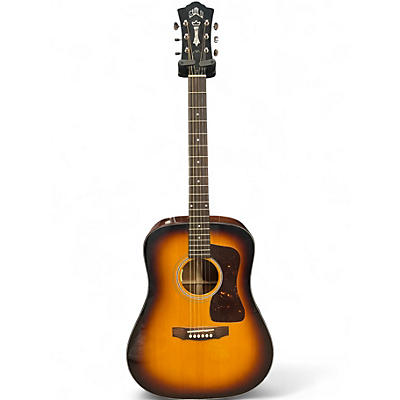 Used Guild D-40 Traditional Antique Burst Acoustic Electric Guitar
