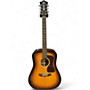Used Guild D-40 Traditional Antique Burst Acoustic Electric Guitar Antique Burst