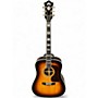Used Guild D-55 2 Color Sunburst Acoustic Electric Guitar 2 Color Sunburst