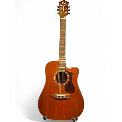 Used Guild D120CE Mahogany Acoustic Electric Guitar