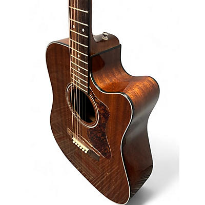 Used Guild D120CE Natural Acoustic Electric Guitar