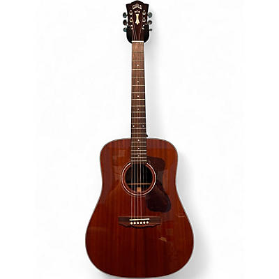 Used Guild D120E Natural Acoustic Electric Guitar