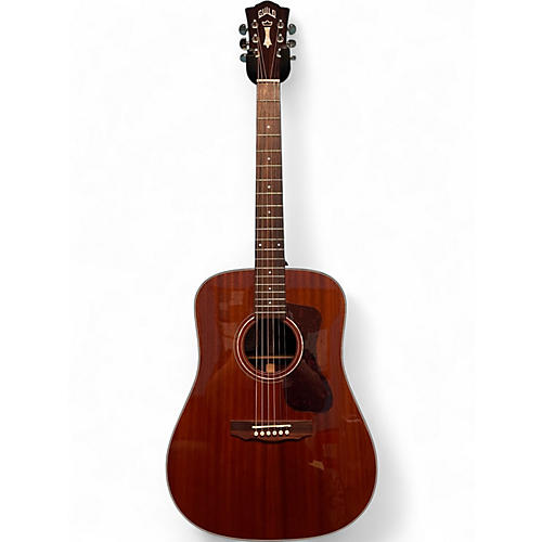 Used Guild D120E Natural Acoustic Electric Guitar Natural