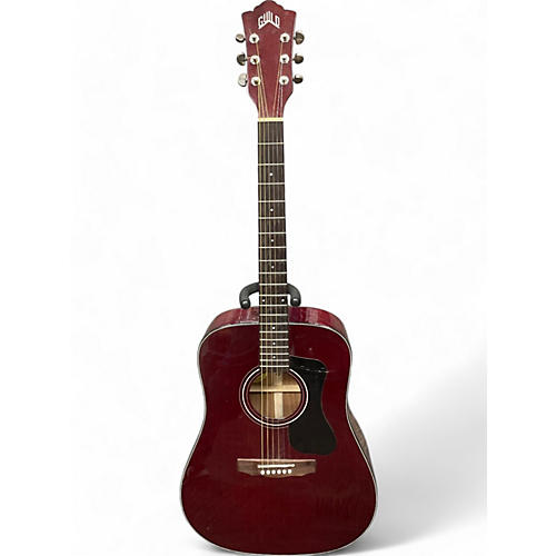 Guild Used Guild D125 Cherry Acoustic Electric Guitar Cherry