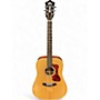 Used Guild D140 Natural Acoustic Guitar Natural