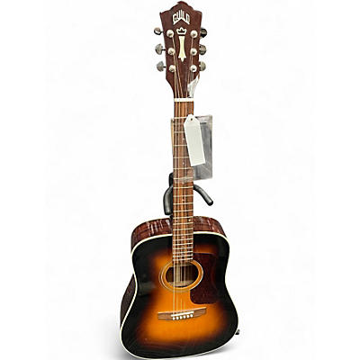 Used Guild D140 Sunburst Acoustic Guitar
