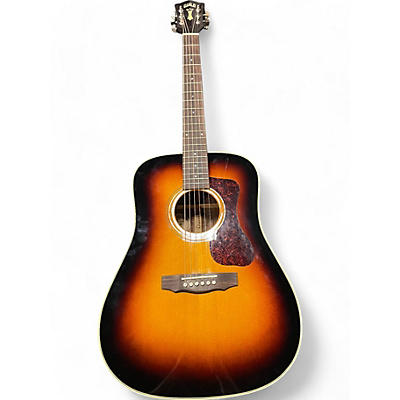 Used Guild D140 Westerly Collection sunburst Acoustic Electric Guitar