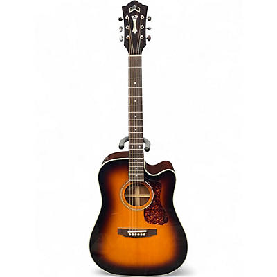 Used Guild D140ce Sunburst Acoustic Electric Guitar