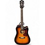 Used Guild D140ce Sunburst Acoustic Electric Guitar Sunburst