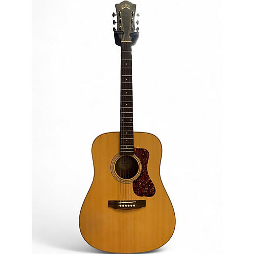 Used Guild  D240E Natural Acoustic Electric Guitar Natural