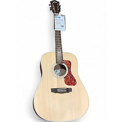 Used Guild D240E Natural Acoustic Electric Guitar