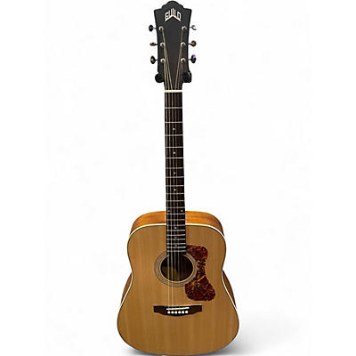Used Guild D240E Natural Acoustic Electric Guitar