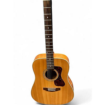 Used Guild D240E Natural Acoustic Electric Guitar