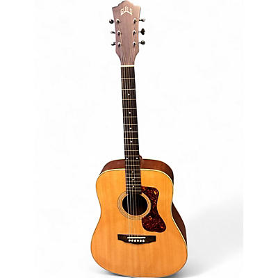 Used Guild D240E Natural Acoustic Electric Guitar