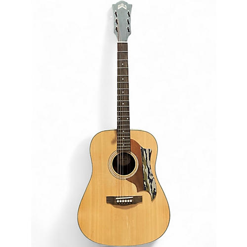 Used Guild D240e Natural Acoustic Electric Guitar Natural