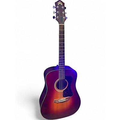Used Guild D25 Sunburst Acoustic Guitar