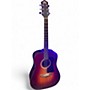 Used Guild D25 Sunburst Acoustic Guitar Sunburst