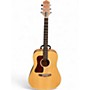 Used Guild D4 NT Left Handed Natural Acoustic Guitar Natural