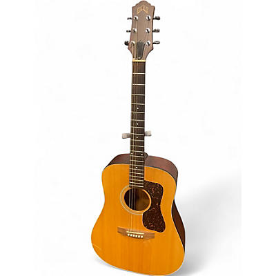 Used Guild D4-NT Natural Acoustic Guitar